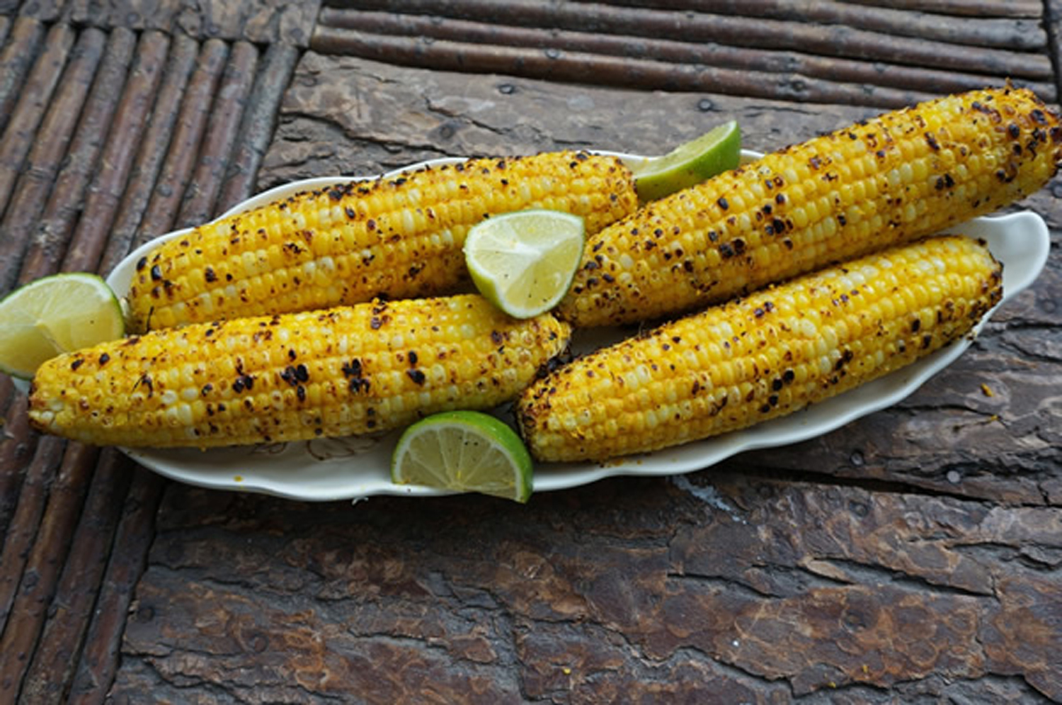 Grilled Curried-Yogurt-Crusted Corn Recipe | Edible Toronto