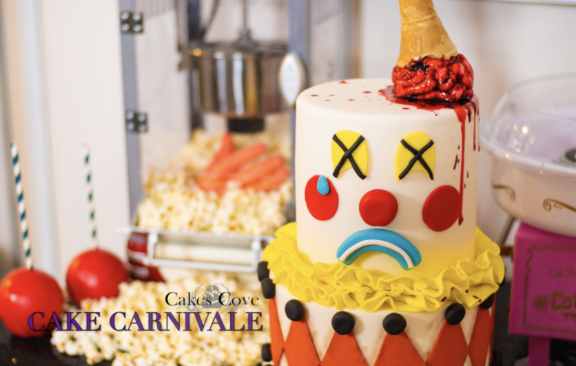 Cakes Cove Carnivale Clown Cake