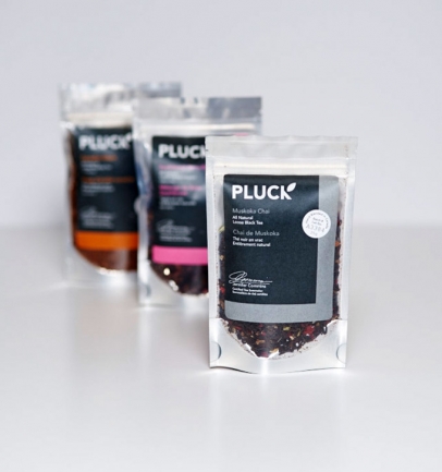 a selection of Pluck Teas