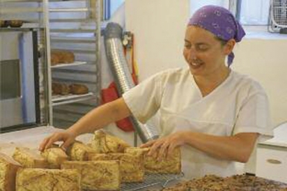 bread making at Nice Buns Bakery